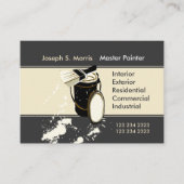 White Painters Painting Services Home Improvement Visitekaartje (Voorkant)