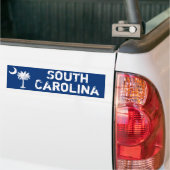 White Palmetto South Carolina Bumpersticker (Op Truck)