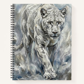White Panther Journal – Ethereal Majesty Symbolic  Notitieboek