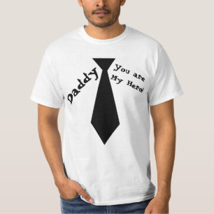 White papa Je bent mijn Hero Vaderdag T-shirt