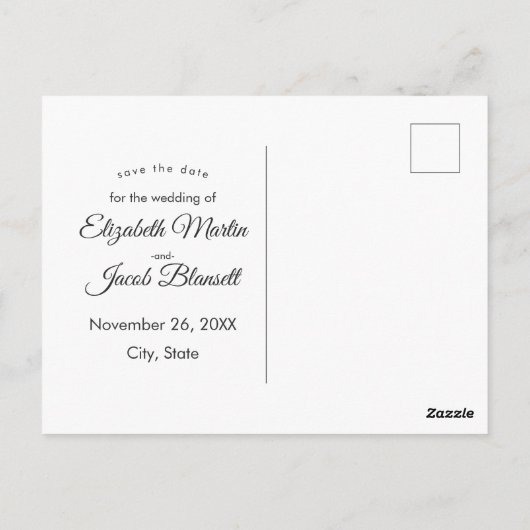 White Paper Cut Mandala De datum opslaan Briefkaart (Achterkant)