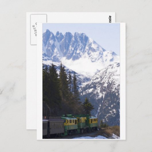 White pass 9 briefkaart (Voorkant / Achterkant)