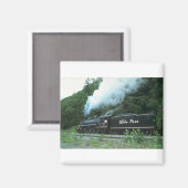 White Pass and Yukon in White Pass out Skagway Magneet (Voorkant / Achterkant)