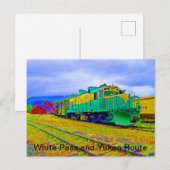 White Pass and Yukon Railway Briefkaart (Voorkant / Achterkant)