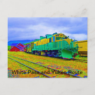 White Pass and Yukon Railway Briefkaart