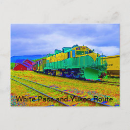 White Pass and Yukon Railway Briefkaart