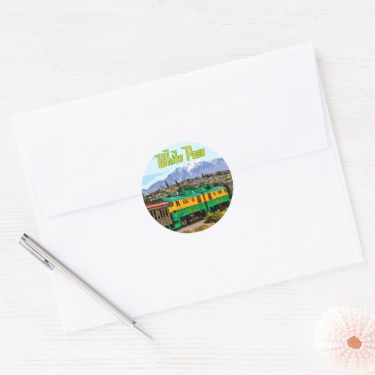 White Pass Sticker (Envelop)