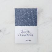 White Pass trein in de sneeuw dank u kaart (Binnen)