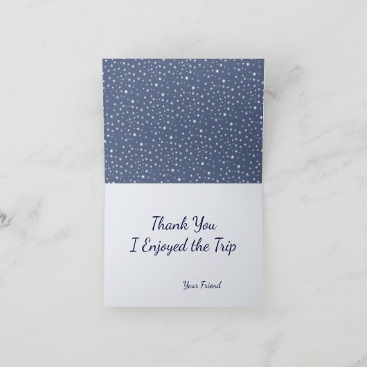 White Pass trein in de sneeuw dank u kaart (Binnen)