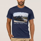 White Pass trein naar Snow Mannen Shirt (Voorkant)