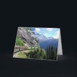 White Pass & Yukon Route Husband Train Birthday Kaart<br><div class="desc">Volgens de website White Pass & Yukon Route: De spoorweg was "Gebouwd in 1898 tijdens de Klondike Gold Rush, deze smalle spoorweg is een internationaal historisch landschap voor civiele techniek, een aanduiding gedeeld met het Panama-kanaal, de Eiffeltoren en het Vrijheidsstandbeeld. De WP&YR-spoorweg werd als een onmogelijke taak beschouwd, maar werd...</div>