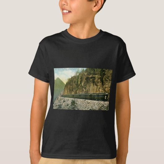 White Pass & Yukon Route Train 1936  T-shirt (Voorkant)