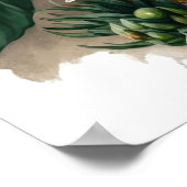 White Passion Flower Art Print Poster (Hoek)