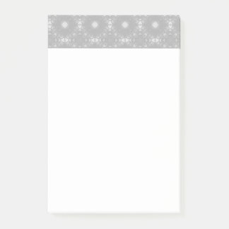 White Pattern  Post-it® Notes