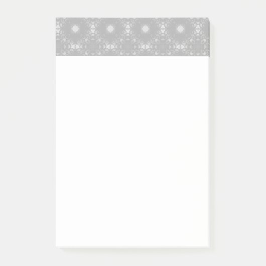 White Pattern  Post-it® Notes (Voorkant)