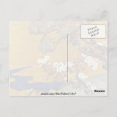 white Paulownias en Chrysanthemums, Sakai Hoitsu Briefkaart (Achterkant)
