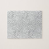 White Pavers Jigzaag Puzzle Legpuzzel (Horizontaal)