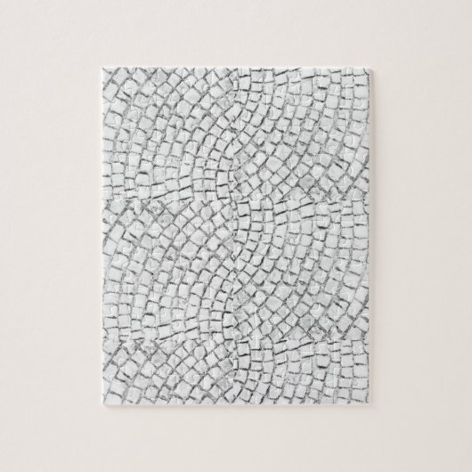 White Pavers Jigzaag Puzzle Legpuzzel (Verticaal)