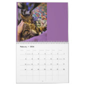 White Paw en My Feral Lady 2024 Kalender (Feb 2026)