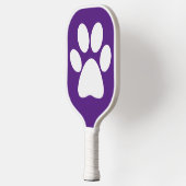 White Paw Print Design Pickleball Paddle (Links)