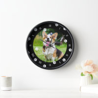White Paw Printers Black Lijst Dog Foto