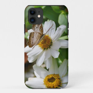 White Peacock Butterfly iPhone 11 Hoesje