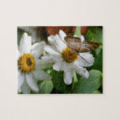White Peacock Butterfly Legpuzzel (Horizontaal)