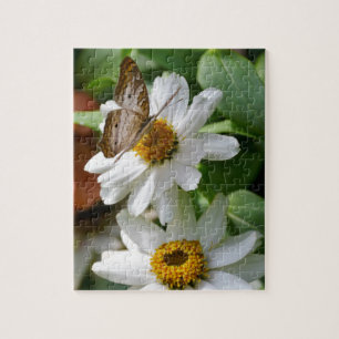 White Peacock Butterfly Legpuzzel