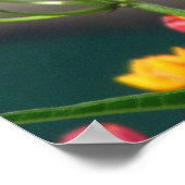 White Peacock Butterfly Quote Poster (Hoek)