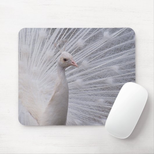 White Peacock Muismat (Met muis)