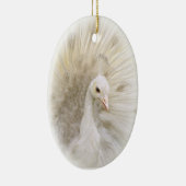 White Peacock Ornament (Rechts)