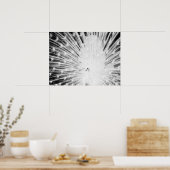 White Peacock Poster (Keuken)