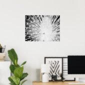 White Peacock Poster (Thuiskantoor)