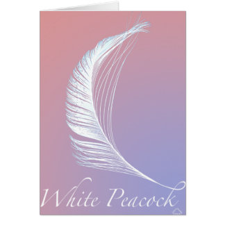 White Peacock Tail