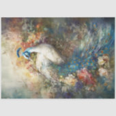 White Peacock Tissuepapier (Voorkant)