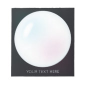 White Pearl Notitieblok (Voorkant)