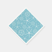 White Pearl Starfish Wedding Vrijgezellenfeest Par Servet (Hoek)