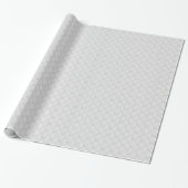 White Pearl Stud Quiled Cadeaupapier (Uitgerold)