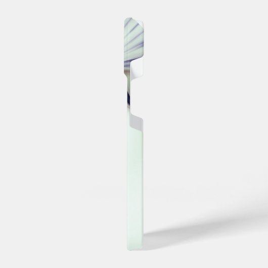 White Pearlescent Herinner Cross & Samsung iPhone Hoesje (Linkerkant)