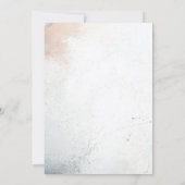 White Pearls Sweet Sixteen Verjaardagsfeest Kaart (Achterkant)