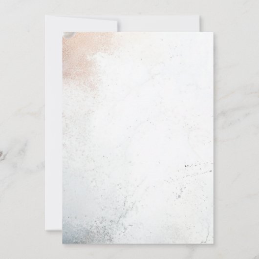 White Pearls Sweet Sixteen Verjaardagsfeest Kaart (Achterkant)