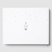 White Pearls Wedding Gastenboek (Achterkant)