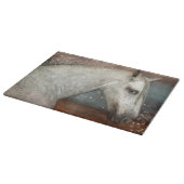 White Peeking Horse Snijplank (Hoek)