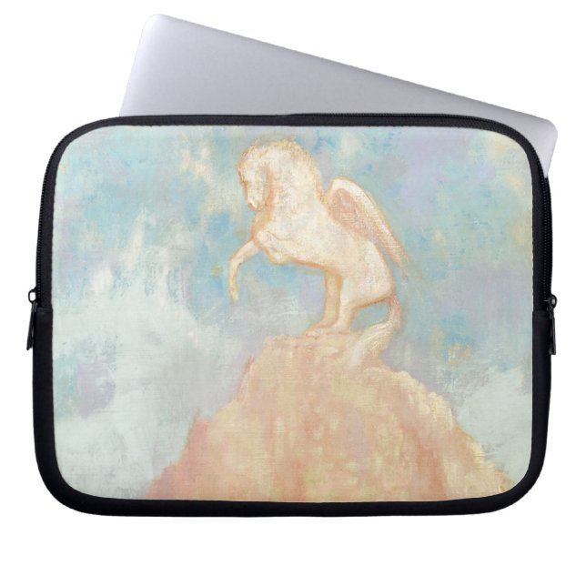 White Pegasus, c.1908 (olie op canvas) Laptop Sleeve (Voorkant)