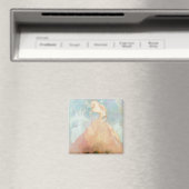 White Pegasus, c.1908 (olie op canvas) Magneet (Insitu (Vaatwasser))