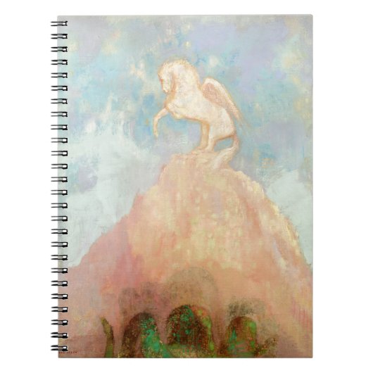 White Pegasus, c.1908 (olie op canvas) Notitieboek (Voorkant)