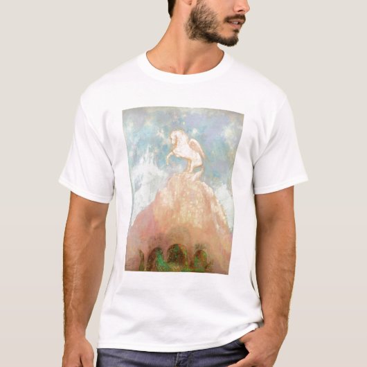 White Pegasus, c.1908 (olie op canvas) T-shirt (Voorkant)