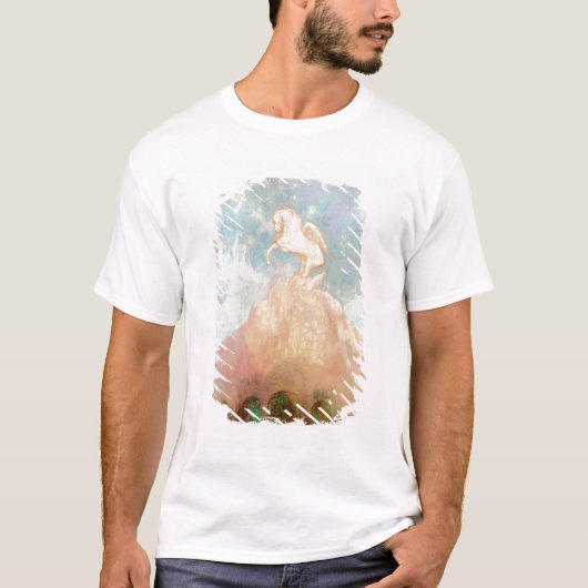 White Pegasus, c.1908 (olie op canvas) T-shirt (Voorkant)
