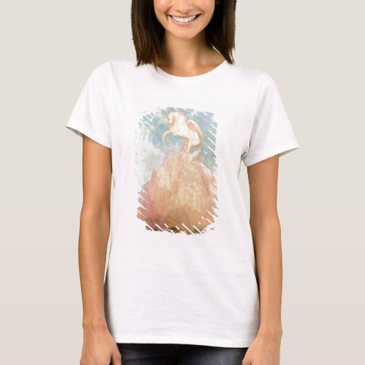 White Pegasus, c.1908 (olie op canvas) T-shirt (Voorkant)