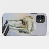 White Pegasus Equine Fantasy Art Phone Case (Achterkant (horizontaal))